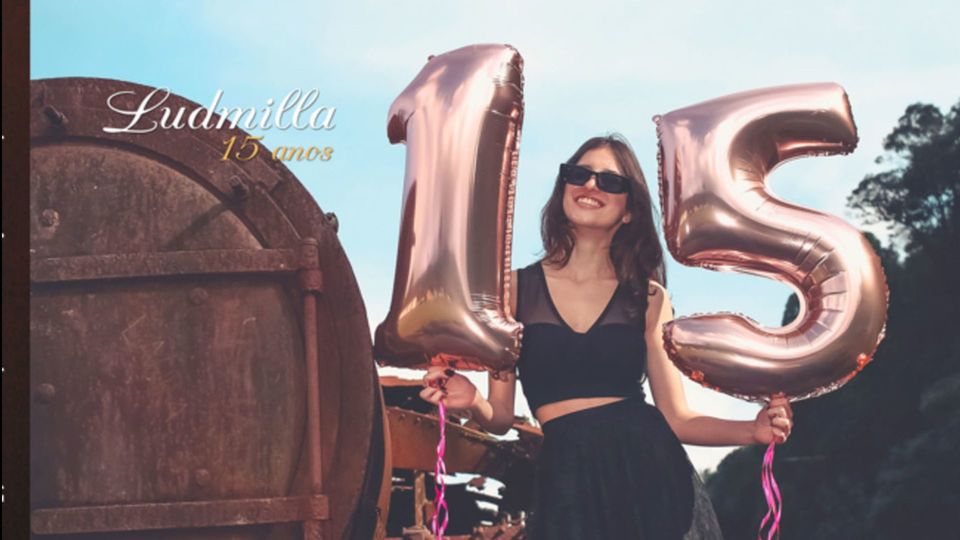 Livro de Assinaturas Ludmilla 15 anos